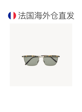 自营欧洲直邮YSL圣罗兰 JOE系列SL 795男士深哈瓦那色/银色/灰色