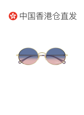 香港直邮CHLOÉ 女士太阳镜 CH0326S003 CO 金色