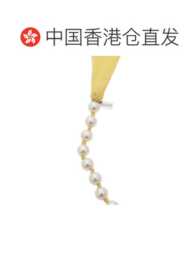 香港直邮MOSCHINO 女士项链 911284041026 AW2020 黄色 Pearls an