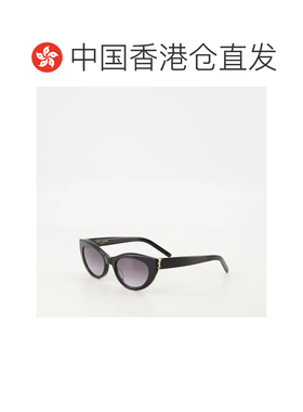 1h可退 香港直邮Saint Laurent 圣罗兰 女士 徽标太阳镜 736459Y9
