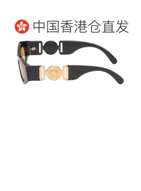 香港直邮versace 范思哲 女士 黑色 Medusa Biggie Cat-Eye 太阳