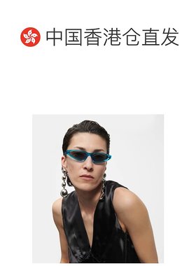 1h可退 香港直邮Celine 思琳 女士 猫眼太阳眼镜 001392 blue蓝色