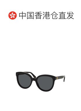 1h可退 香港直邮Gucci 古驰 女士 徽标太阳镜 GG1315S black黑色