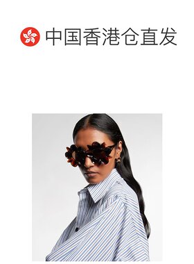 1h可退 香港直邮Bottega Veneta 葆蝶家 女士 Peggy 花朵圆形太阳