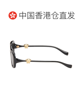 1h可退 香港直邮versace 范思哲 女士 黑色 Pillow Medusa 太阳镜