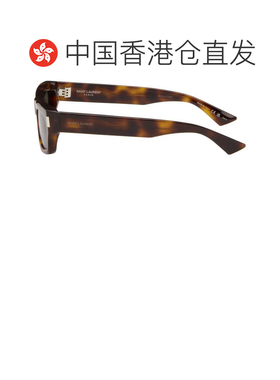 1h可退 香港直邮Saint Laurent 圣罗兰 男士 棕色 SL 837 太阳镜
