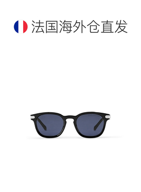 自营欧洲直邮LV路易威登 Signature男士黑色醋酸纤维方形太阳眼镜