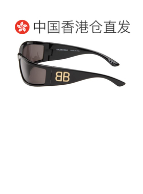 1h可退 香港直邮Balenciaga 巴黎世家 男士 黑色 Sunset 太阳镜 B