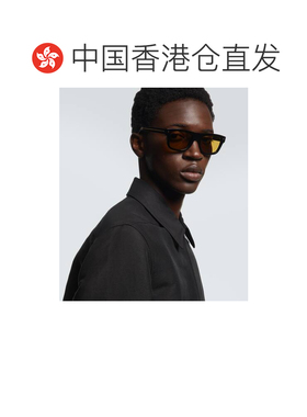 香港直邮Prada 普拉达 男士 徽标方框太阳眼镜 black黑色 舒适时
