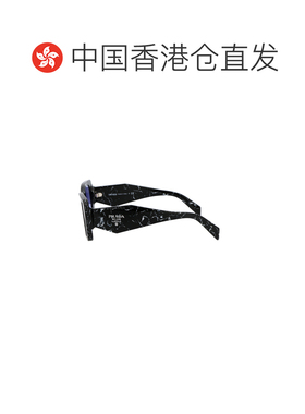 香港直邮Prada/普拉达 女士 黑色徽标太阳镜 25FW