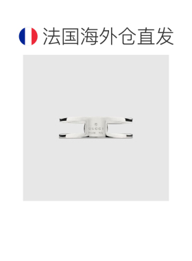 自营欧洲直邮Gucci古驰925银联扣戒指
