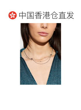 1h可退 香港直邮TORY BURCH 女士项链 1808670056 SS2026 银色 Sh