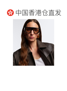 1h可退香港直邮Bottega Veneta 葆蝶家 女士 缎带飞行员太阳眼镜