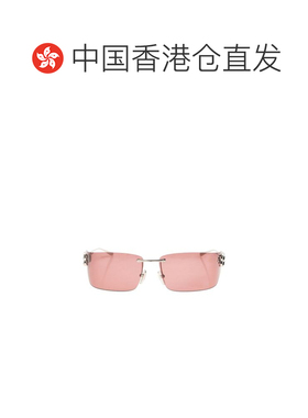 1h可退 香港直邮Balenciaga 巴黎世家 女士 灰色金属眼镜 858881T