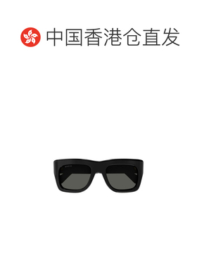 1h可退 香港直邮Gucci 古驰 男士 矩形太阳镜 GG1811S black黑色