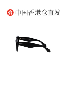 香港直邮alaia 女士 BLACK-BLACK-GREY 再生醋纤太阳眼镜 AA0091S
