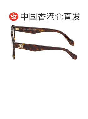 香港直邮LOEWE 罗意威 女士 棕色 Anagram 眼镜 LW50119I53052192