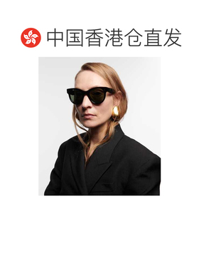 1h可退 香港直邮Celine 思琳 女士 猫眼太阳眼镜 black黑色 舒适