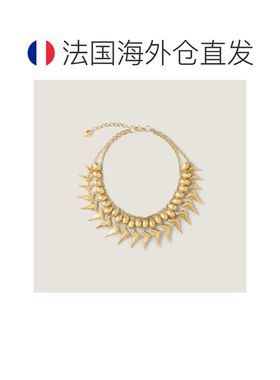 自营欧洲直邮Givenchy纪梵希 Lucky Charms女士金黄色黄铜水晶多