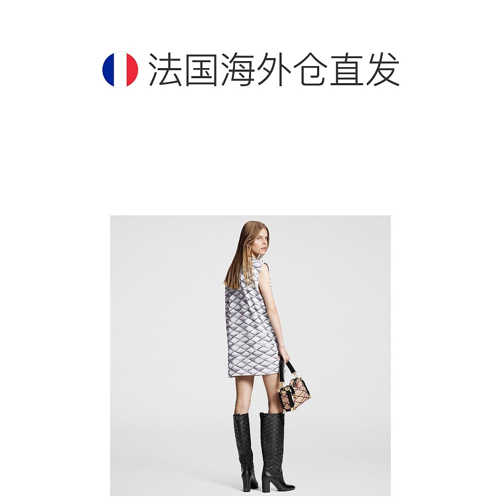 欧洲直邮LOUIS VUITTON(路易威登) 女士马勒塔吉3D立体印花无袖T - 图0