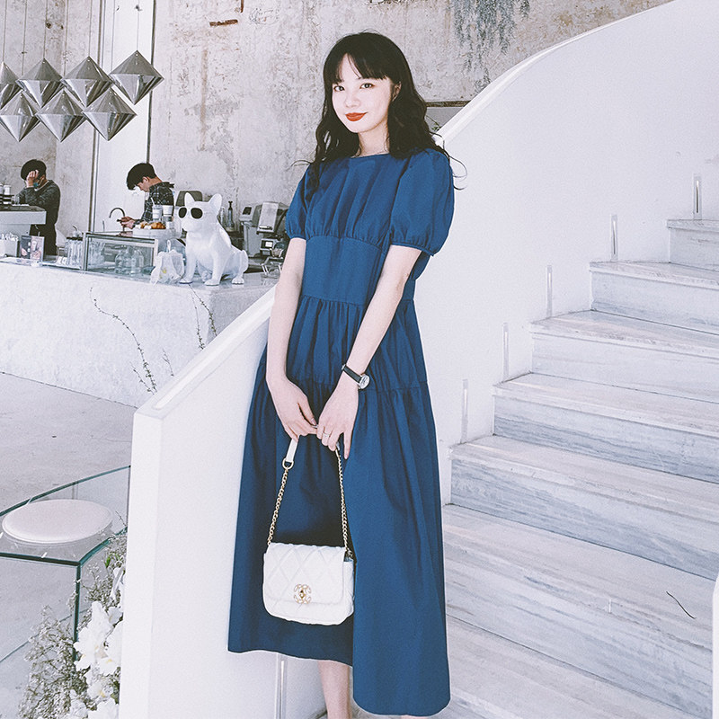 泫雅风ins超仙2020年新款潮连衣裙 岸妃连衣裙