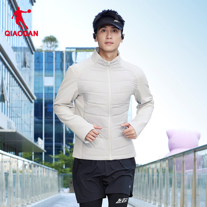 乔丹官方金标p棉运动跑步棉服男25冬季新款户外保暖休闲长袖立领,淘宝优惠券,粉丝福利购,淘宝优惠卷