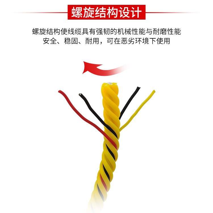 漏水检测线配电房配漏水报器4芯定位水浸感应电缆漏水探测绳 - 图0