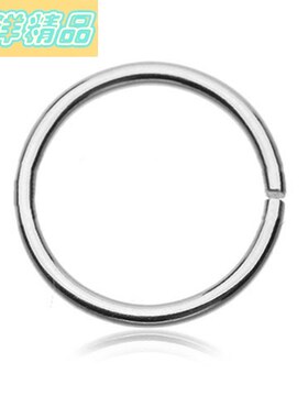 6mm 8mm 10mm Small Thin Surgical Steel Nose Lip Hoop Ring 19