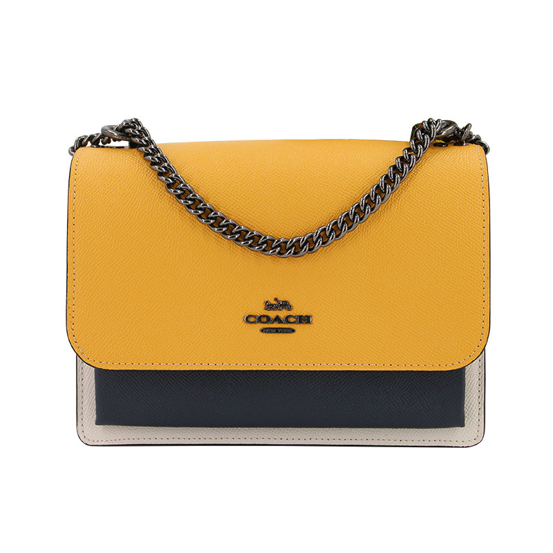 coach哈顿风琴包奥莱2020年链条包 EMEI海外女士包袋