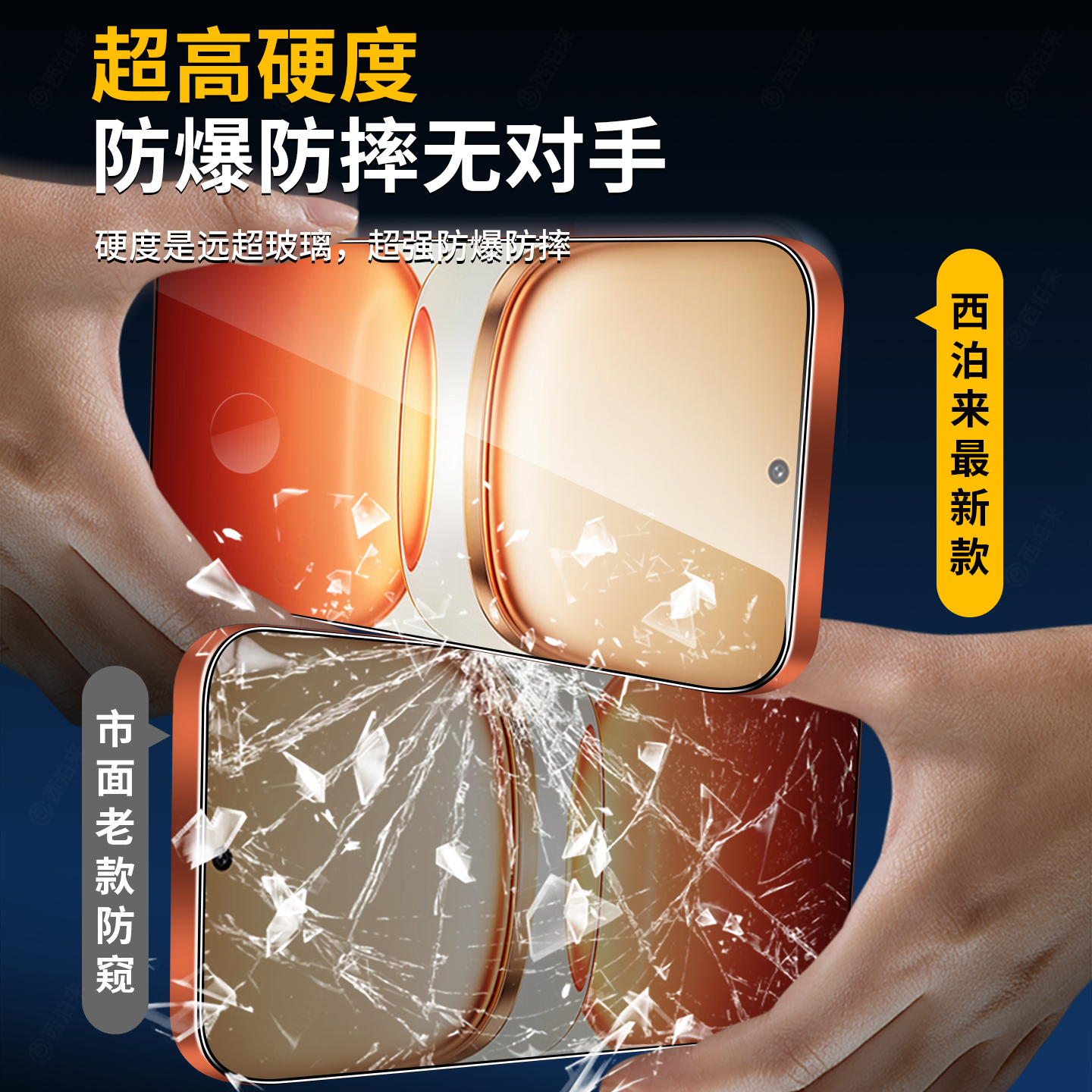 适用iQOOZ10Turbo钢化膜iqoo15手机膜iqooneoNeo9Pro+防窥膜iqooZ9z8x/z6z5z7i指纹Neo11pro13偷窥11s/5se/3 - 图3