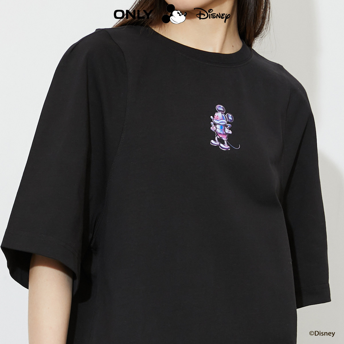 only奥莱春季新款迪士尼disney t恤 ONLYoutlets店连衣裙