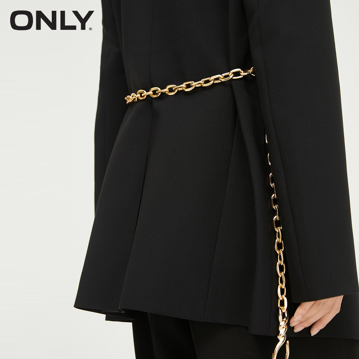 only2021冬季新款休闲职场风衣西服 ONLYoutlets店西装