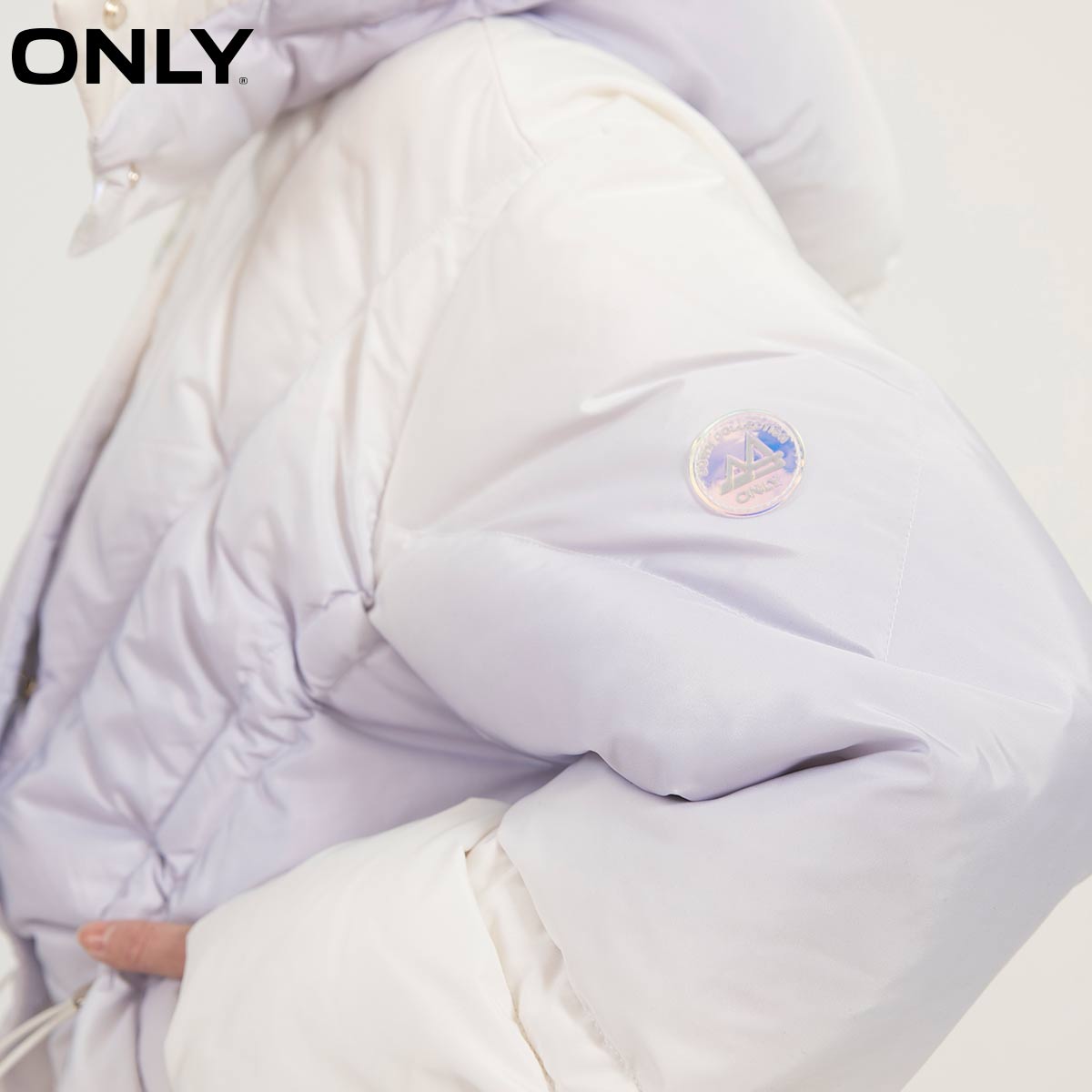 only奥莱秋季时尚宽松90绒羽绒服 ONLYoutlets店羽绒服