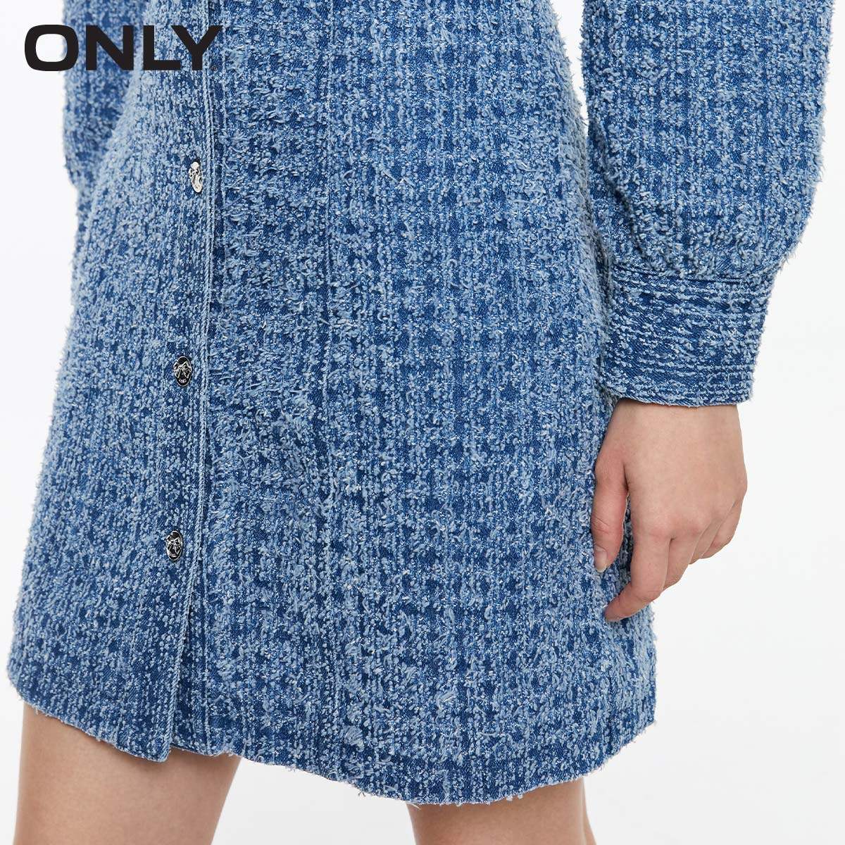 only2021冬季新款时尚百搭连衣裙 ONLYoutlets店连衣裙