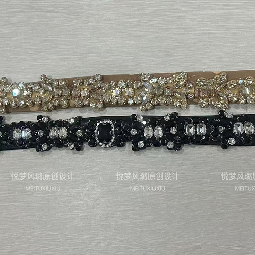 肚皮舞新款套装演出服班服性感气质练功服腰链 - 图0