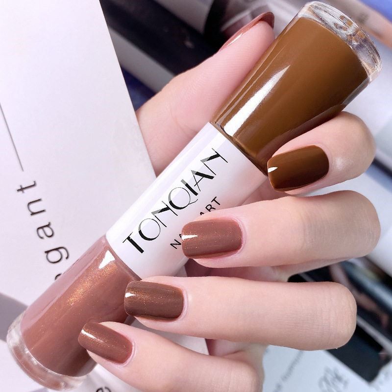 孕妇儿童韩国免烤油性双色指甲油新款快干持久爆闪潮流专用纯植物,淘宝优惠券,粉丝福利购,淘宝优惠卷