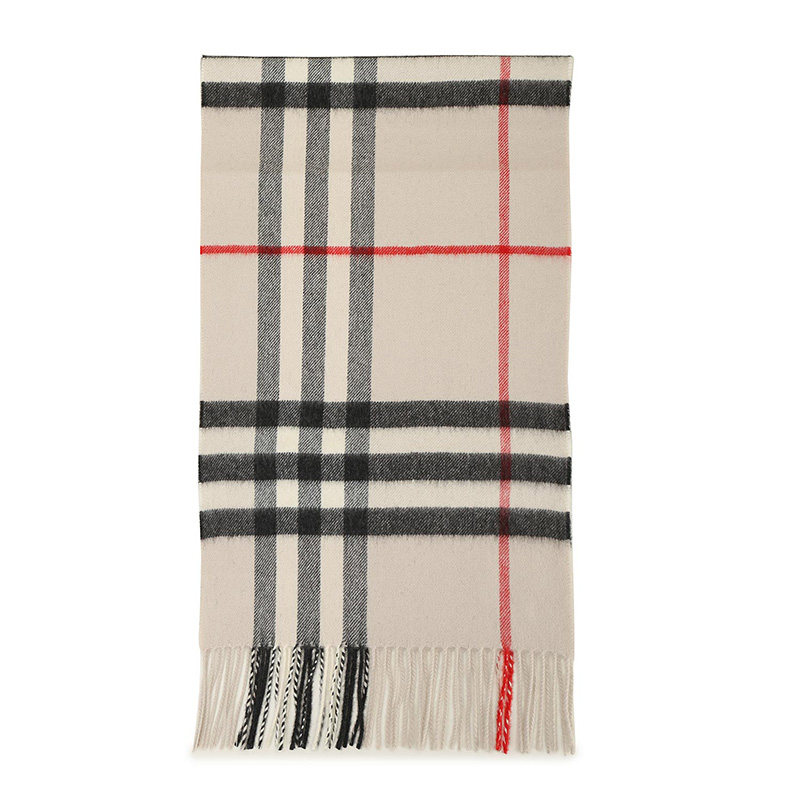 burberry /博柏利女士米色经典围巾 CLUSA海外衬衫