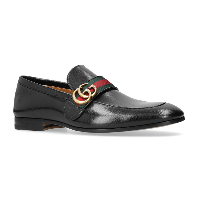 gucci /古驰正品gg条纹织带男鞋 CLUSA海外单鞋