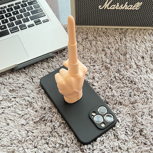 欧美新款恶搞竖中指手机壳三星S24Ultra个性创意S23U可伸缩手指3D立体S22+稀奇古怪Galaxy Note20小众S21潮10 - 图1