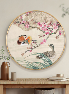 圆形PVC+铝合金模板装饰画