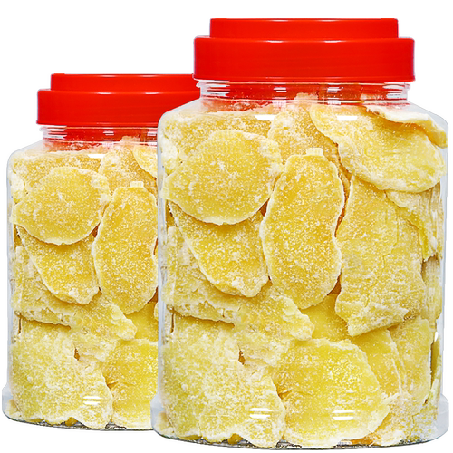 哟嗨呆糖姜片500g零食即食姜片红糖姜片干姜糖手工正宗老姜味姜片 - 图3