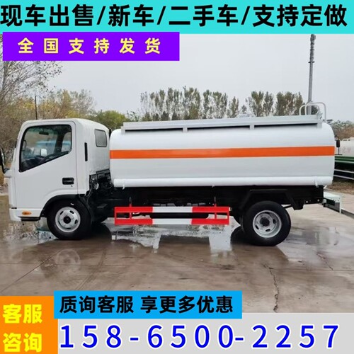 东风移动加油车5方10方大型柴油油罐移动储油车二手油罐小型运油 - 图2