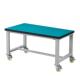 Mobile workbench with wheels, heavy duty thickened bench