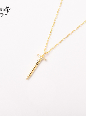 SundyHoney925银女滴油设计项链