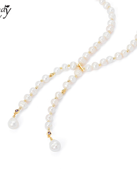 SundyHoney项链淡水珍珠优雅大气
