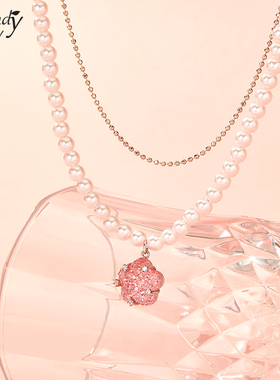 SundyHoney珍珠项链锁骨链名媛