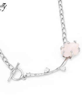 SundyHoney项链水钻锁骨链甜酷