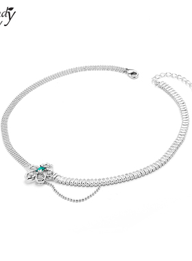 SundyHoney设计感镂空花朵项链