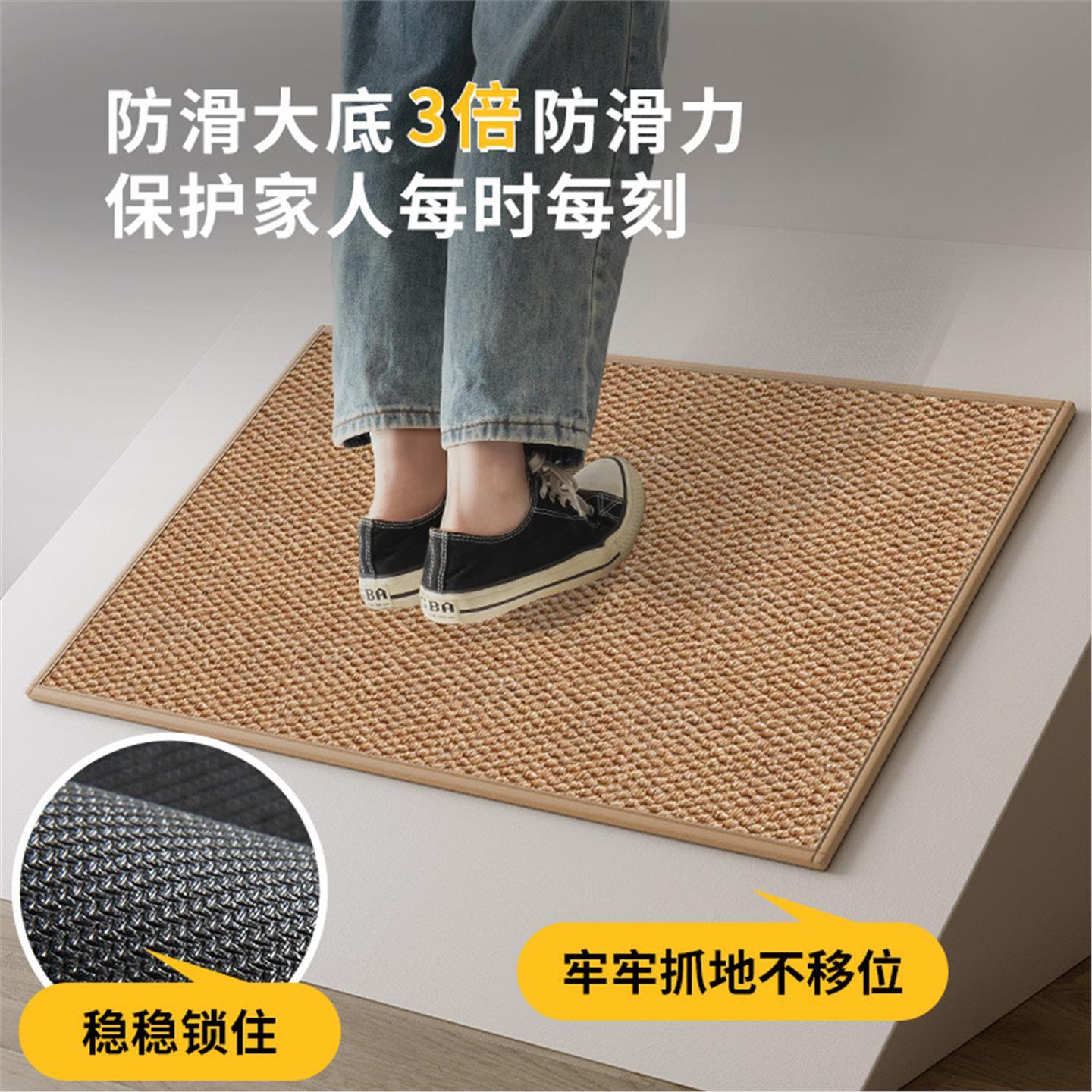 厨房地垫防滑防油防水地毯免洗可擦吸水脚垫家用长条垫子耐脏门垫 - 图0