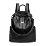 珂尔袋鼠 Рюкзак, модная вместительная и большая трендовая универсальная сумка через плечо, из натуральной кожи, коллекция 2023, анти-кража